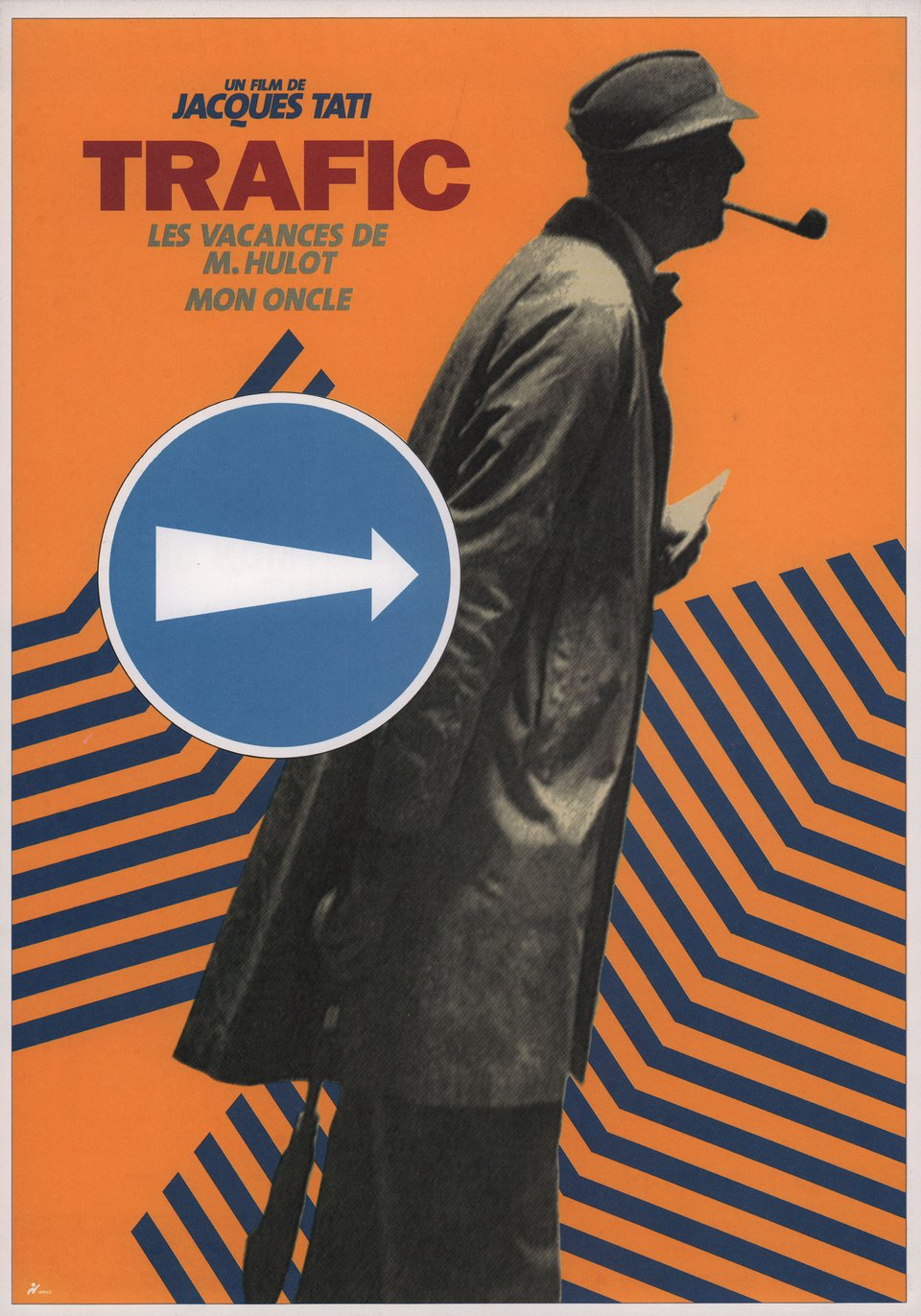 Mon Oncle / Mr. Hulot's Holiday / Traffic Original R2000s Japanese B5 Chirashi Handbill