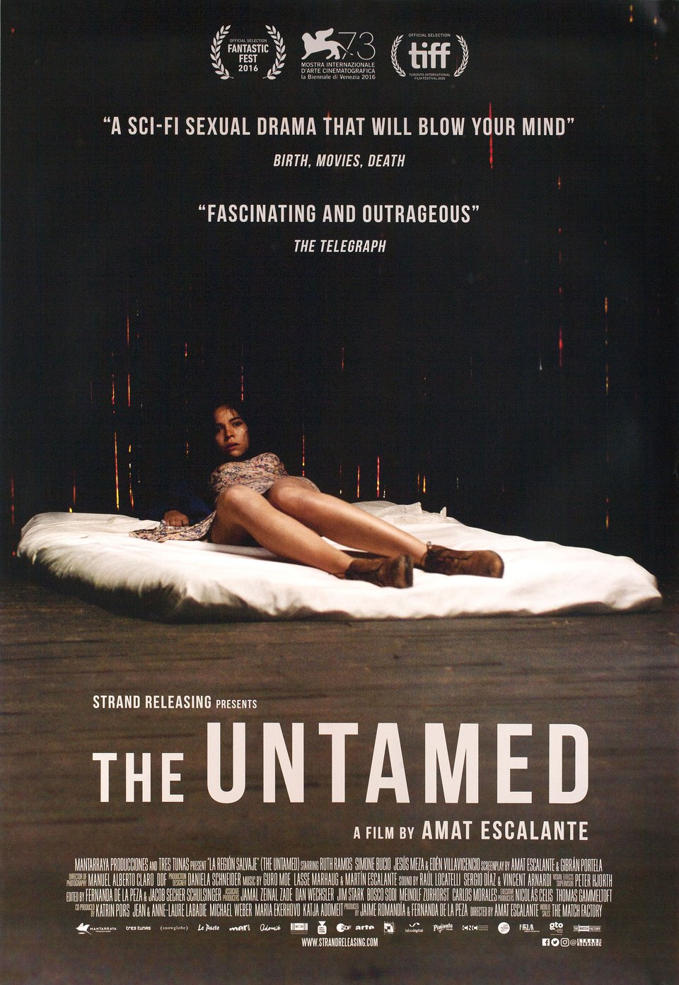 The Untamed Original 2016 U.S. One Sheet Movie Poster