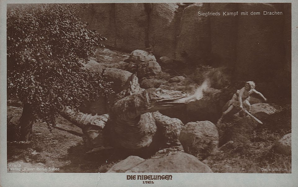 Die Nibelungen: Siegfried Original 1924 German Postcard