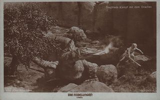 Die Nibelungen: Siegfried Original 1924 German Postcard