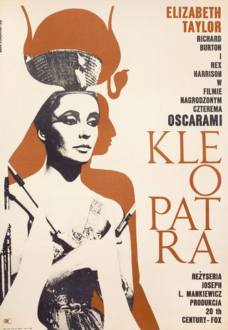 Kleopatra Plakat von 1963