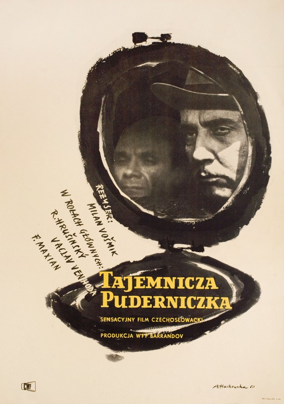 The Camera Cops Original 1960 Polish A2 Movie Poster