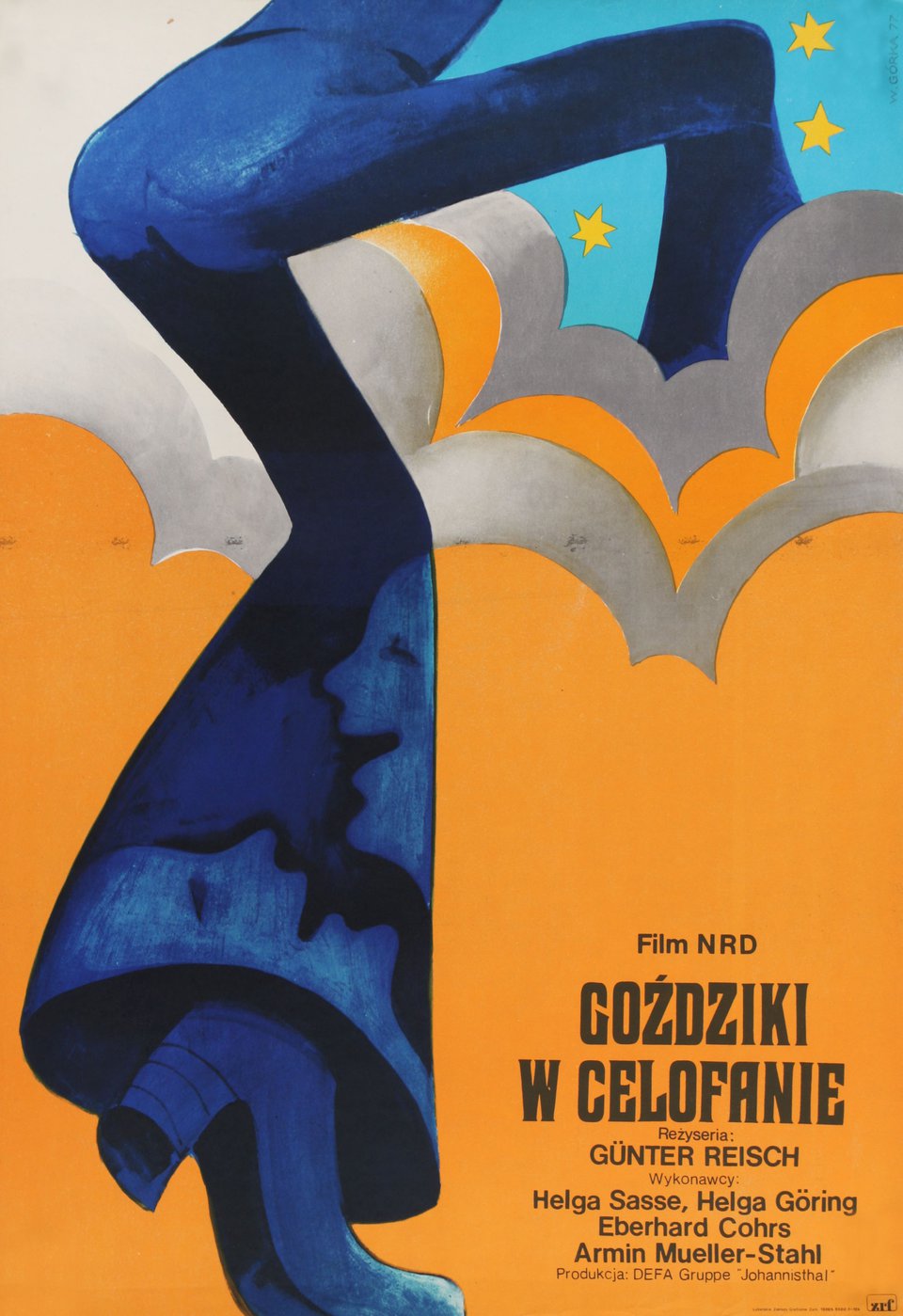 Nelken in Aspik Original 1977 Polish A1 Movie Poster