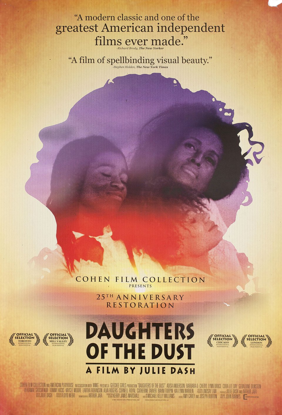 Daughters of the Dust Original R2016 U.S. One Sheet Movie Poster