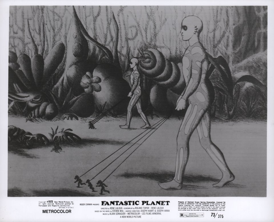 Fantastic Planet 1973 U.S. Silver Gelatin Single-Weight Photo