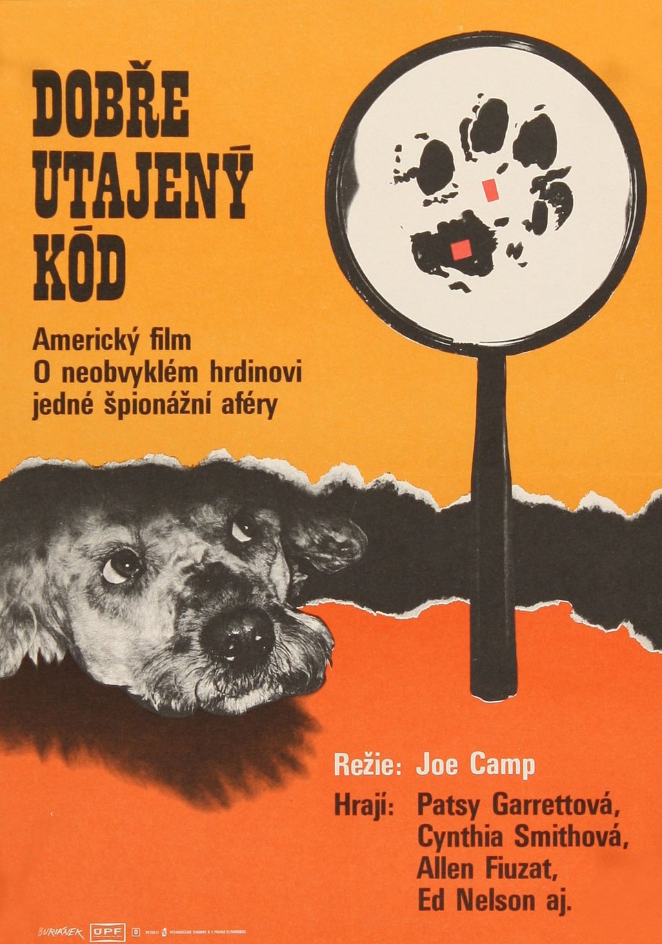 For the Love of Benji 1979 Czech A3 Poster