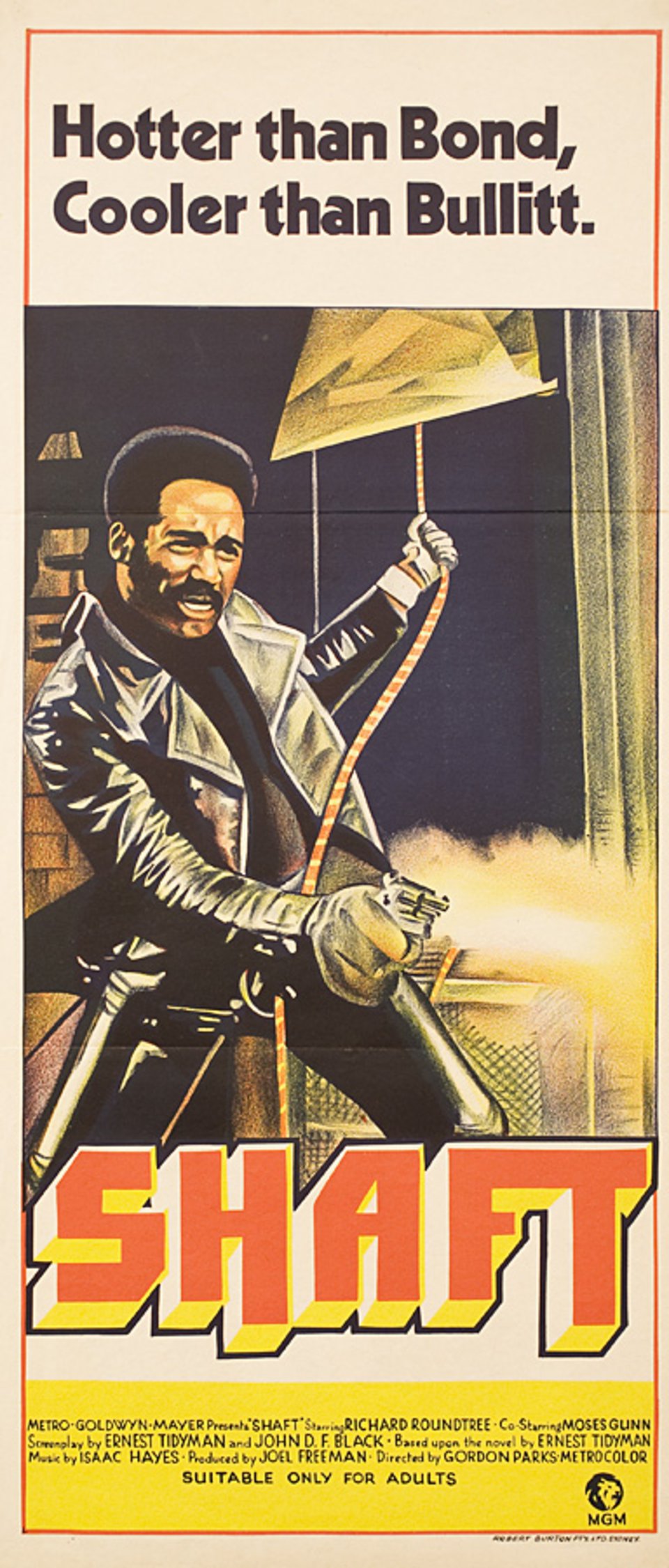 SHAFT Movie Poster Blaxploitation SHAFT Movie Poster Blaxploitation