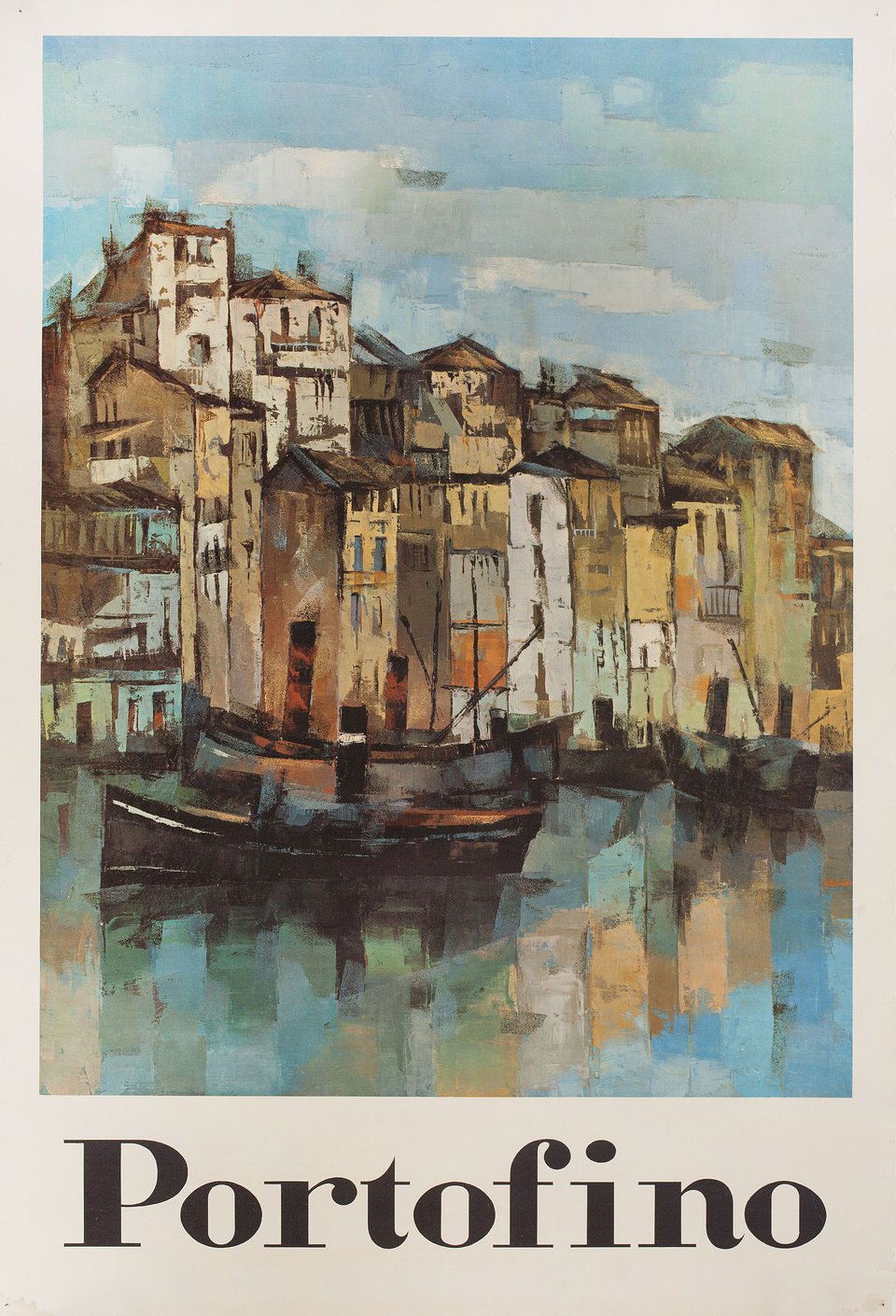 Portofino 1960s Italian Poster