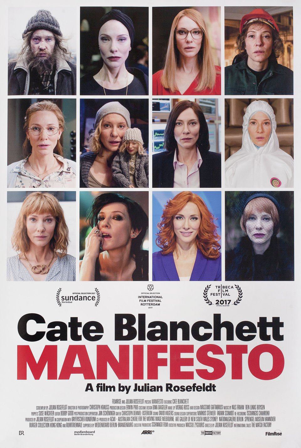 Manifesto Original 2017 U.S. One Sheet Movie Poster