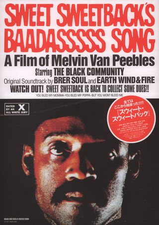 Sweet Sweetback's Baadasssss Song Original R1998 Japanese Video Flyer Alternate Image