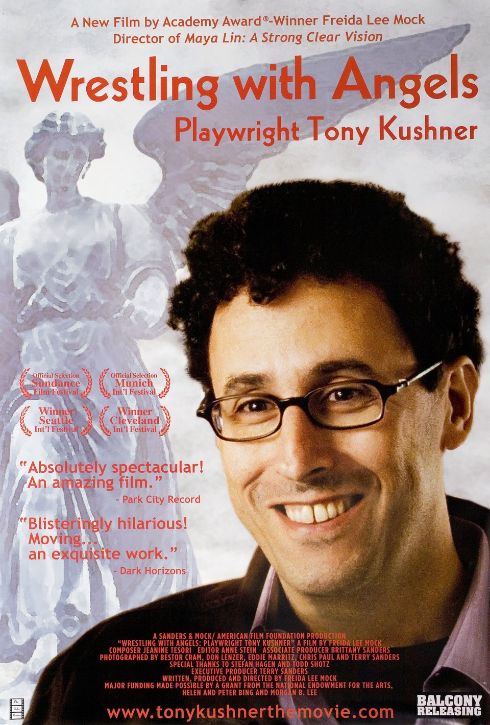 Wrestling with Angels: Playwright Tony Kushner Original 2005 U.S. Mini Movie Poster
