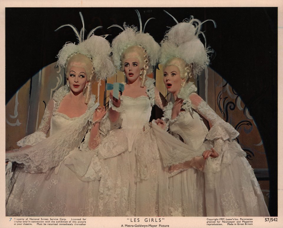 Les Girls Original 1957 U.S. Color Photo