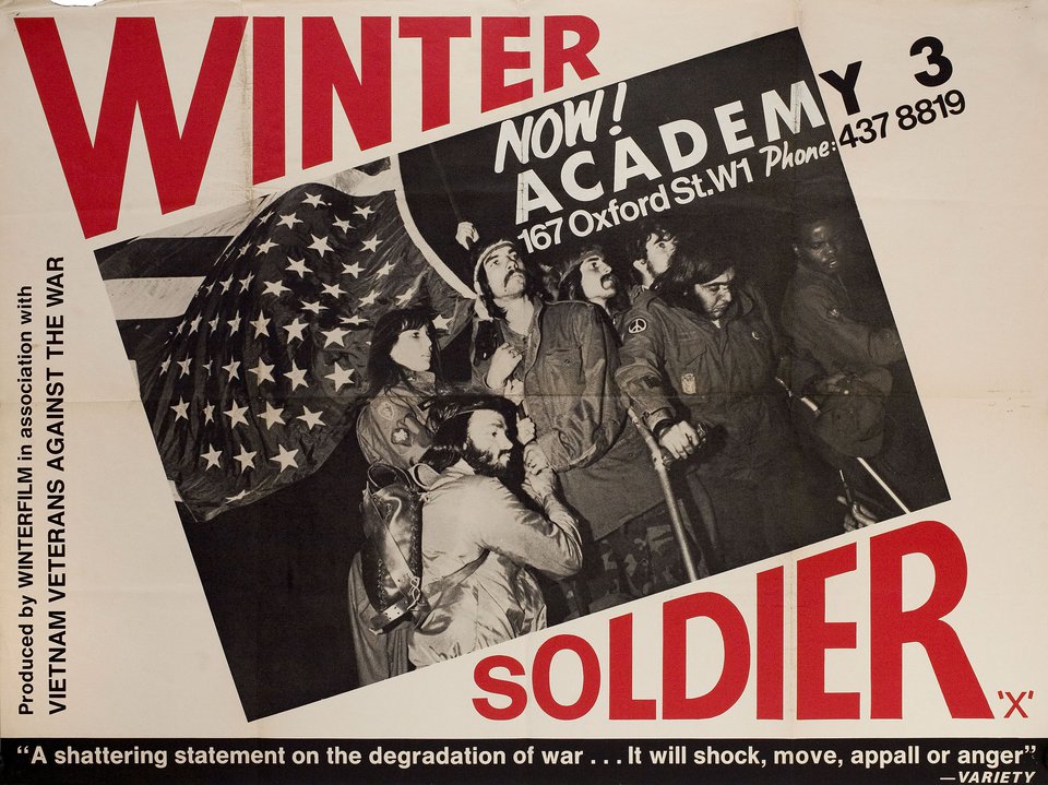 Winter Soldier Original 1972 British Quad Movie Poster