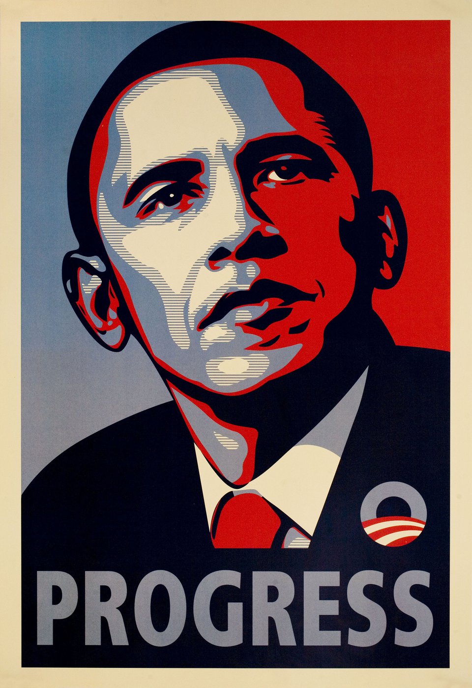 Barack Obama: Progress Original 2008 U.S. Mini Poster