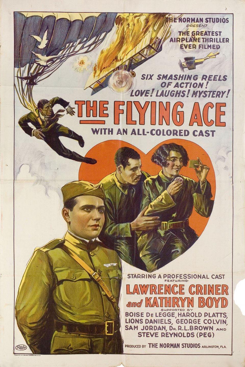 The Flying Ace 1926 U.S. One Sheet Poster