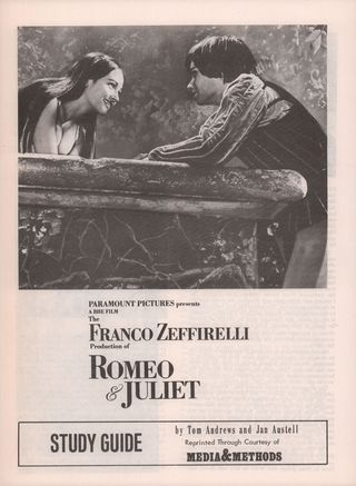 Romeo and Juliet Original 1964 U.S. Movie Herald Alternate Image