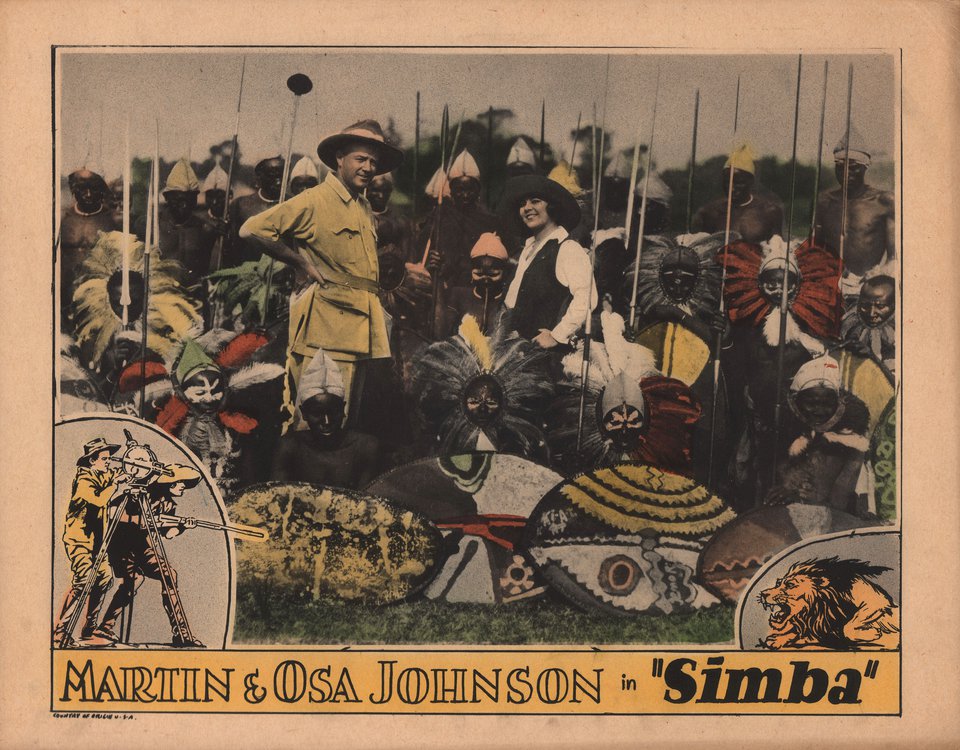 Simba: The King of the Beasts Original 1928 U.S. Scene Card