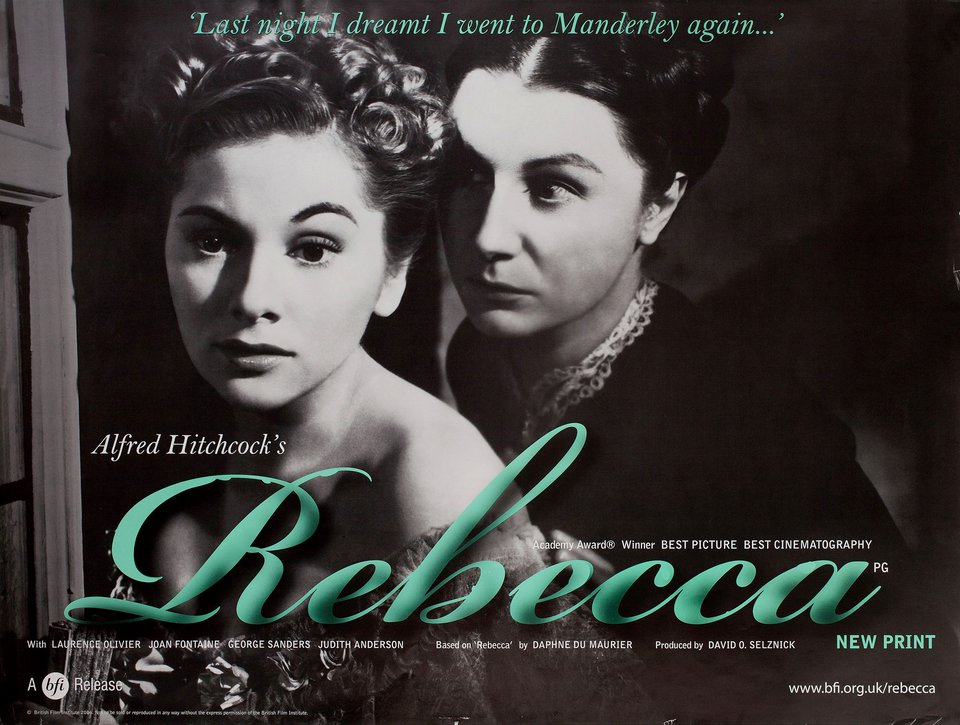 Rebecca Original R2006 British Quad Movie Poster