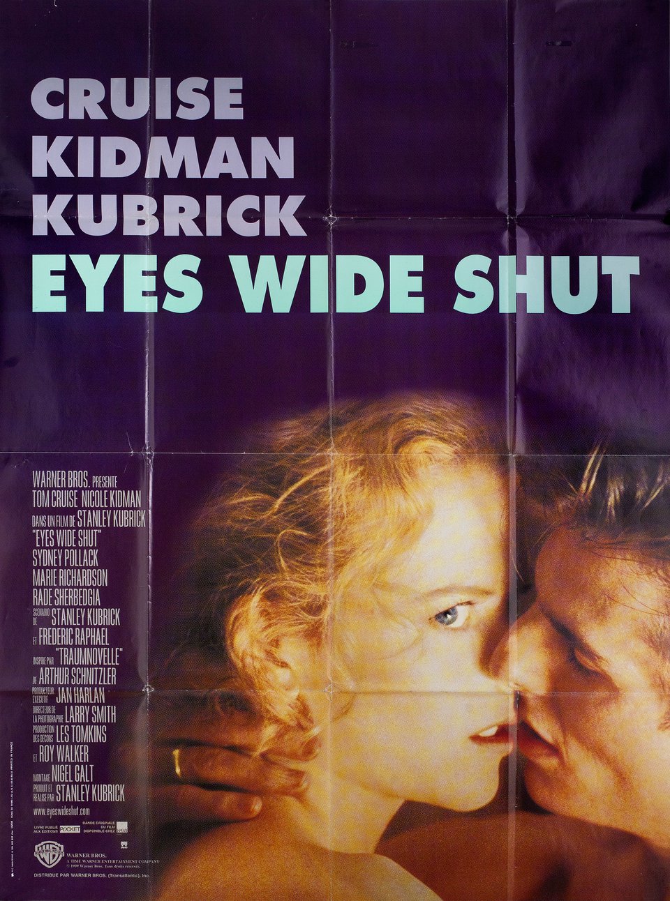 Eyes Wide Shut Original 1999 French Grande Movie Poster