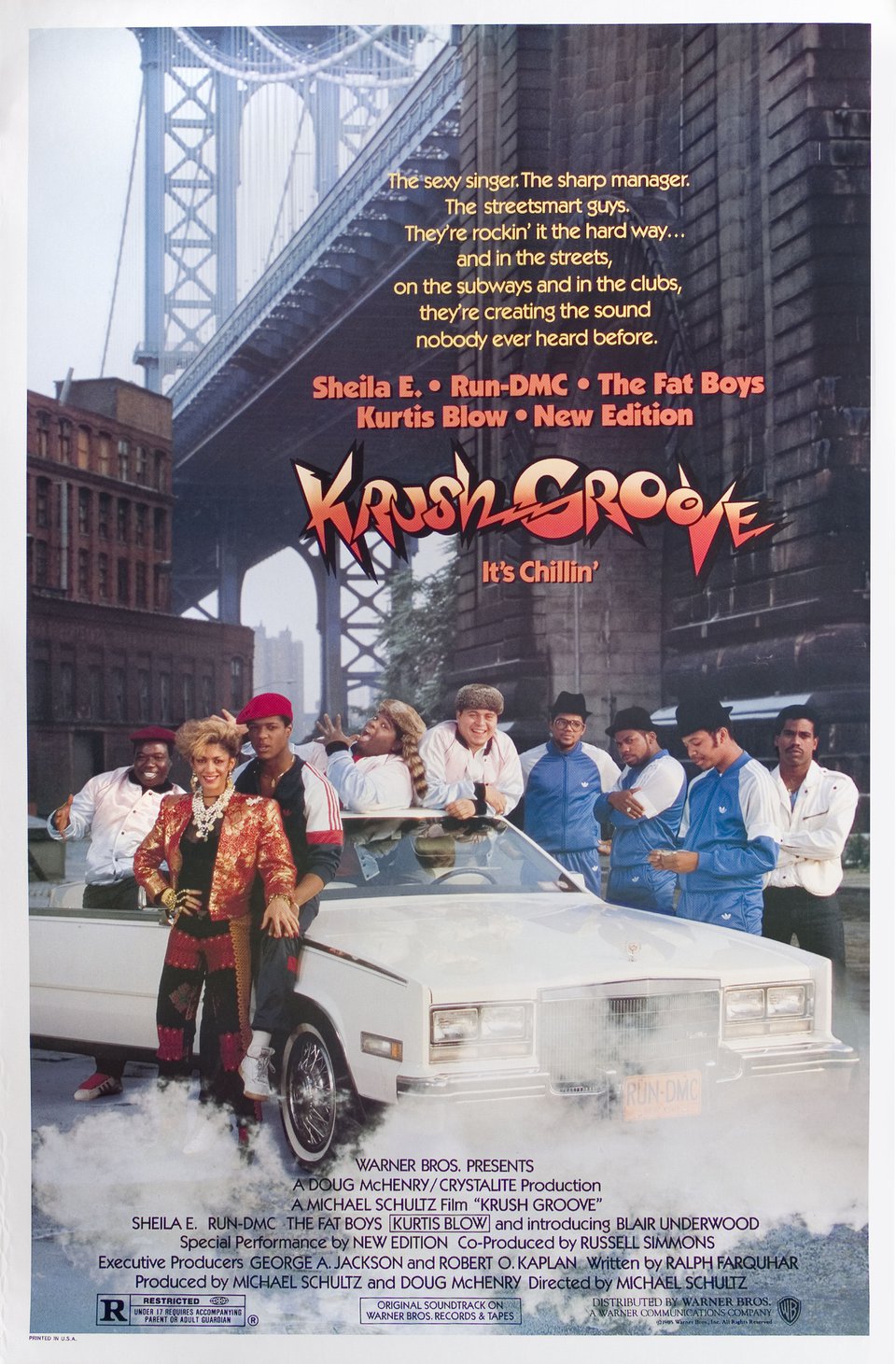 Krush Groove 1985 U.S. One Sheet Poster