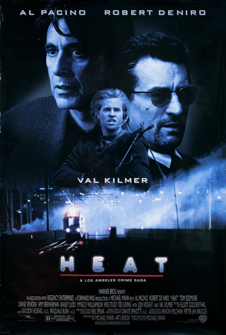 Heat Original 1995 U S One Sheet Movie Poster Posteritati Movie 