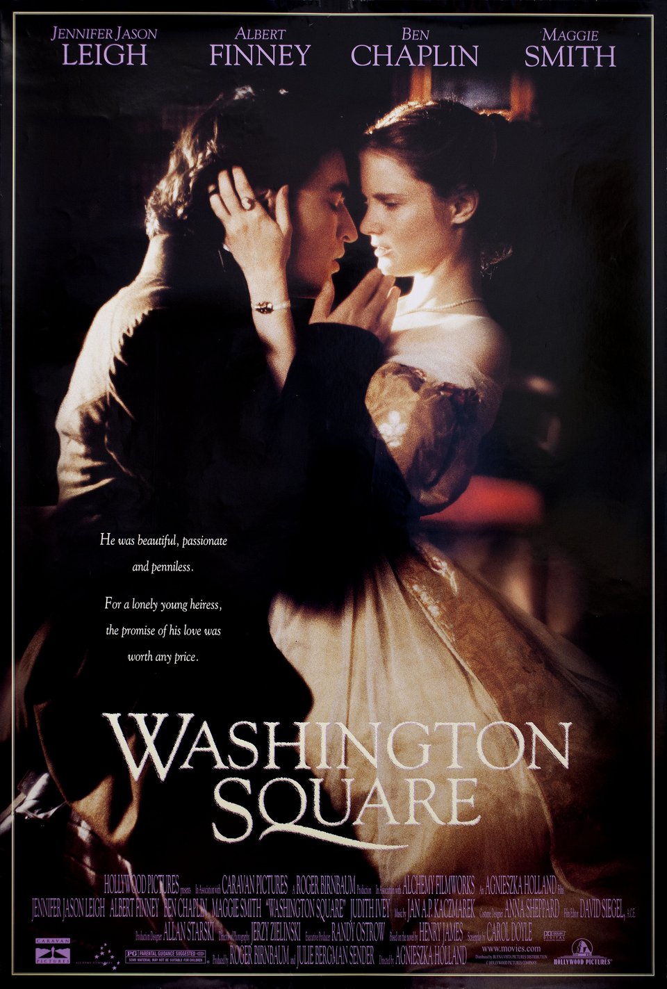 Washington Square Original 1997 U.S. One Sheet Movie Poster