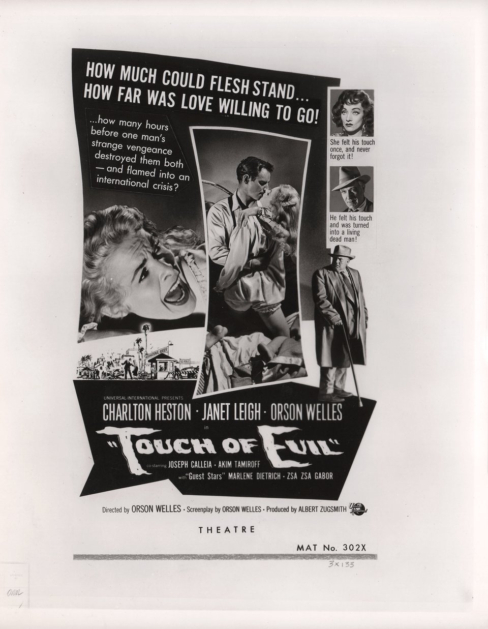 Touch of Evil Original 1958 U.S. Art Photo - Posteritati Movie Poster