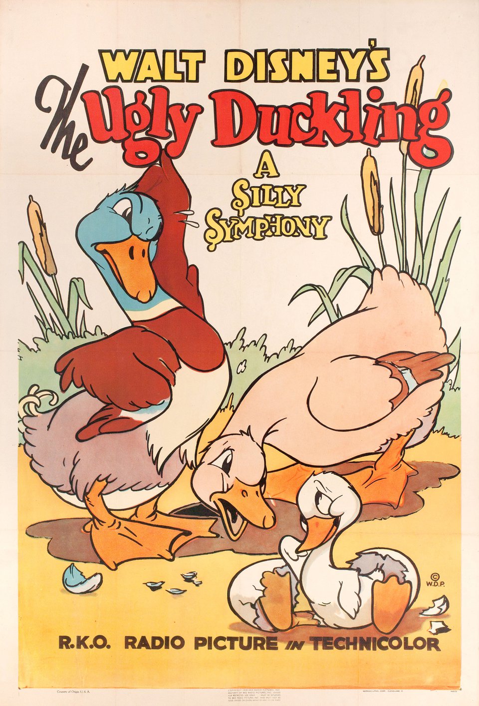 Ugly Duckling Original 1939 U.S. One Sheet Movie Poster