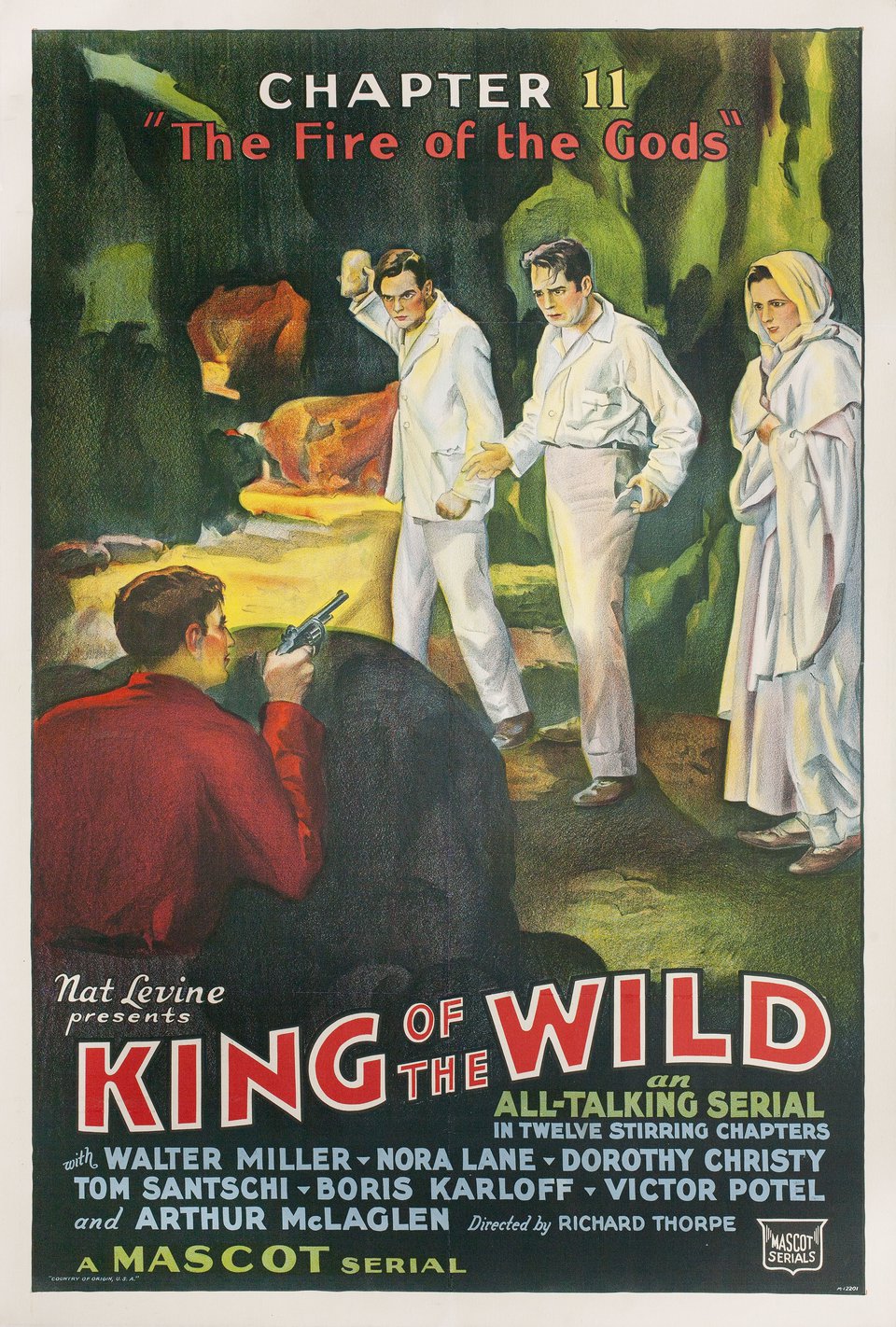 King of the Wild Original 1931 U.S. One Sheet Movie Poster