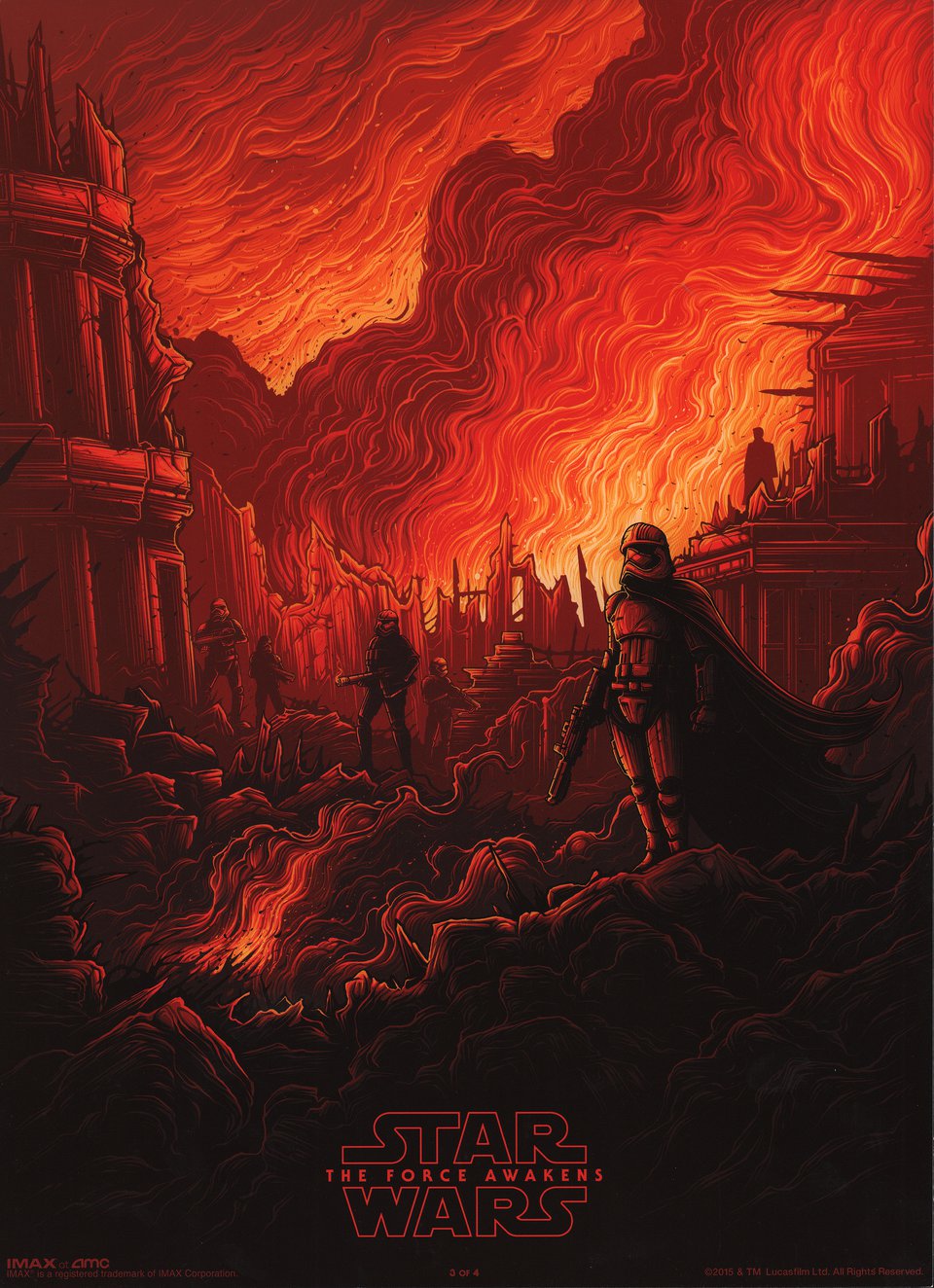 Star Wars: The Force Awakens Original 2015 U.S. Mini Movie Poster