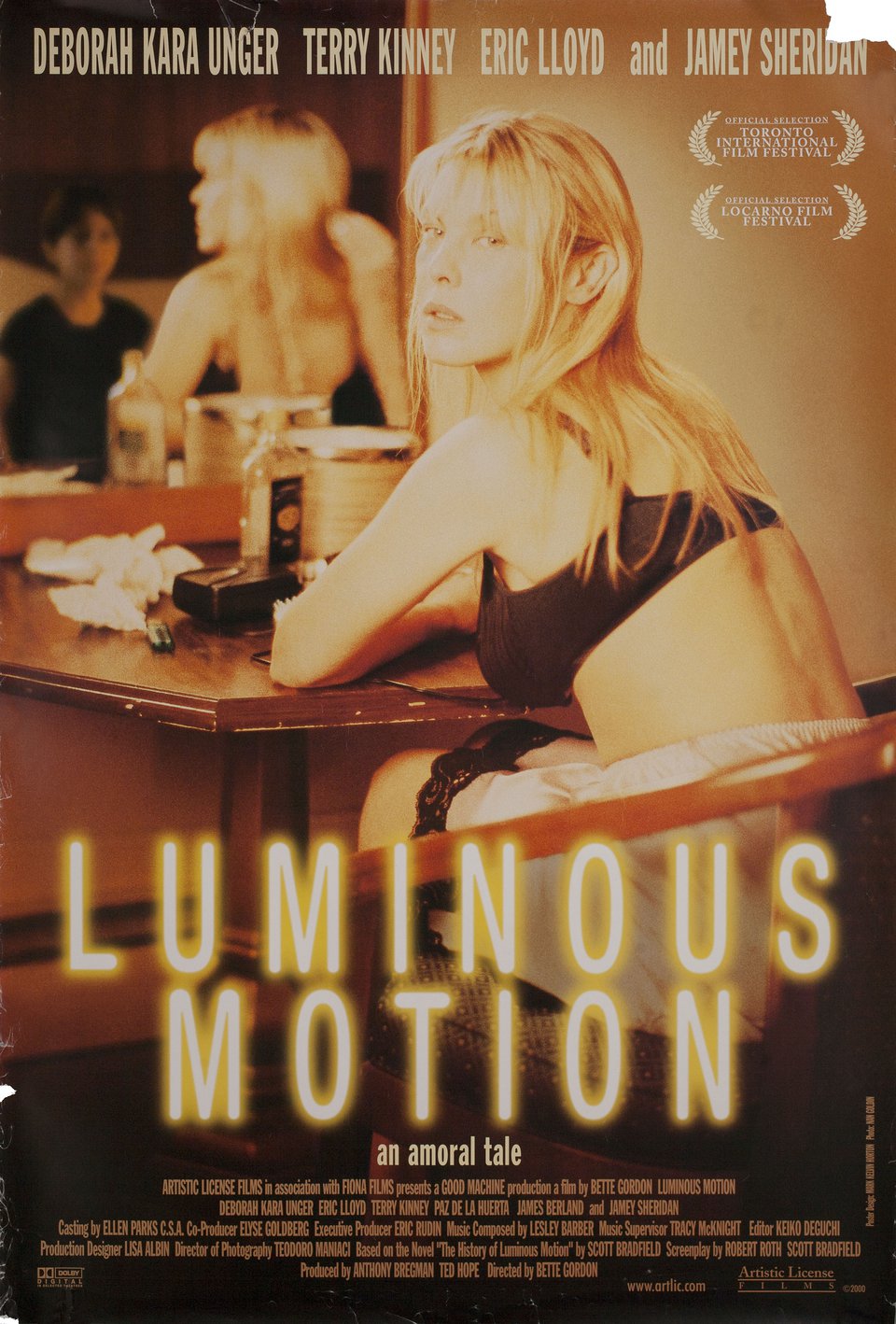 Luminous Motion Original 2000 U.S. One Sheet Movie Poster