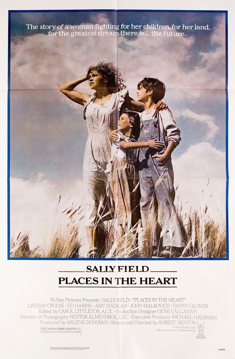 Places in the Heart Original 1984 U.S. One Sheet Movie Poster