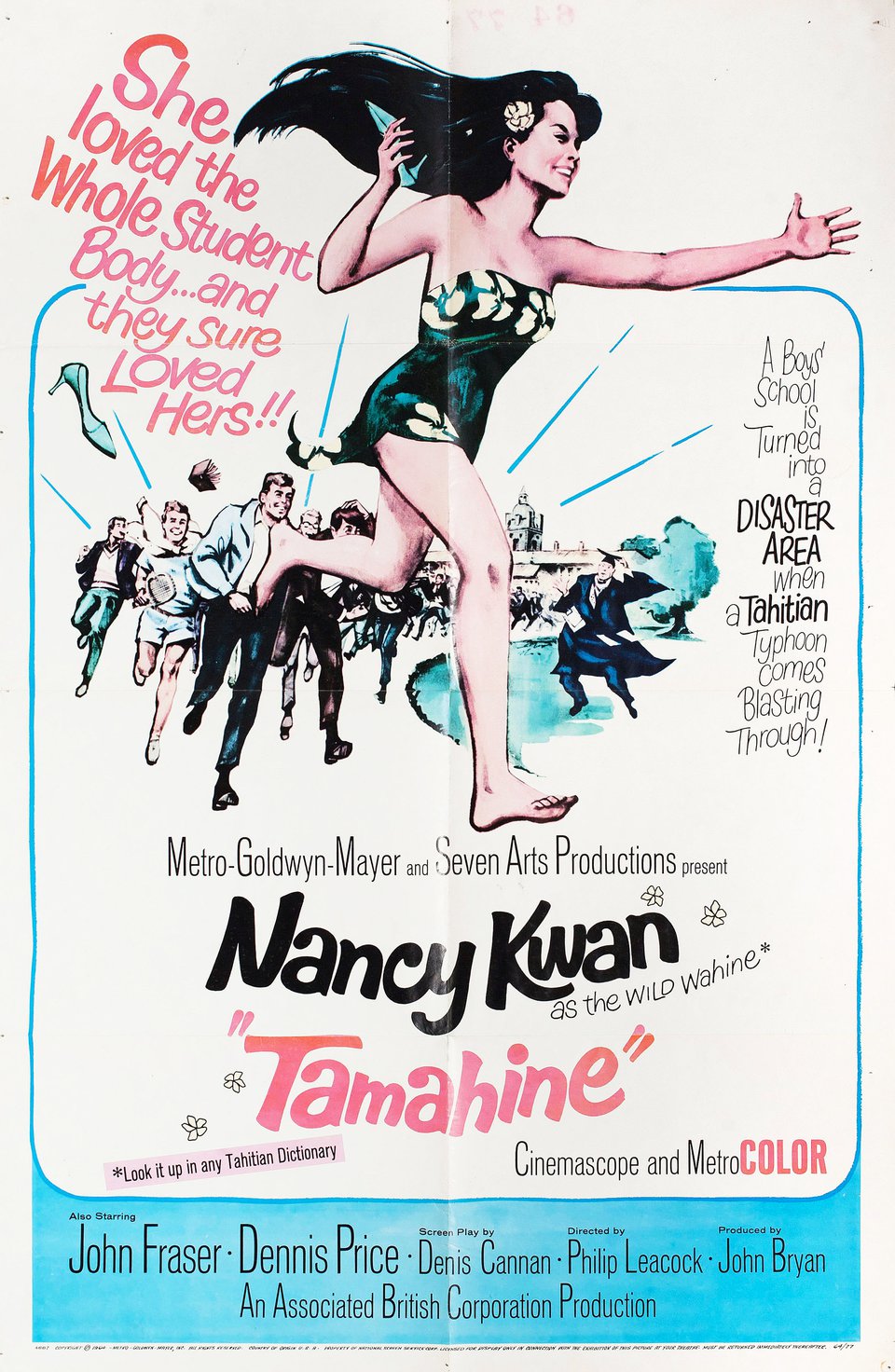 Tamahine Original 1964 U.S. One Sheet Movie Poster