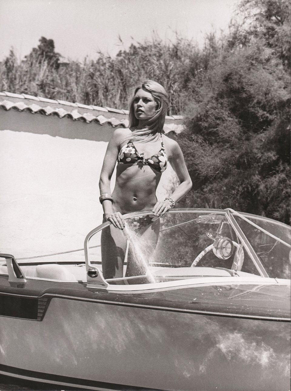 Brigitte Bardot Original 1960s French Wire services photo