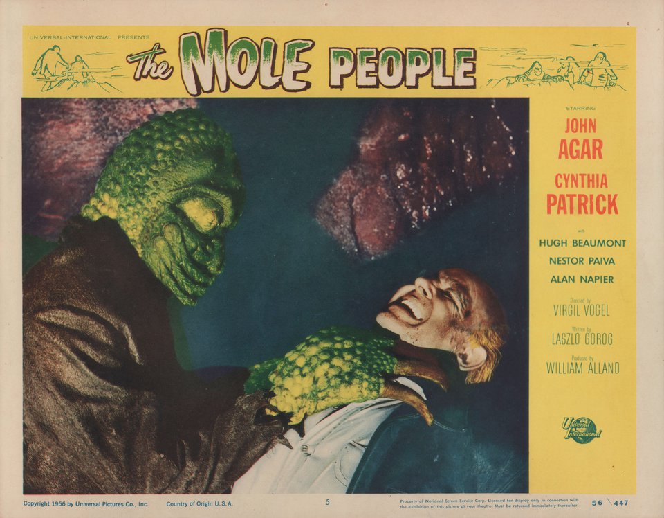 The Mole People Original 1956 U.S. Scene Card