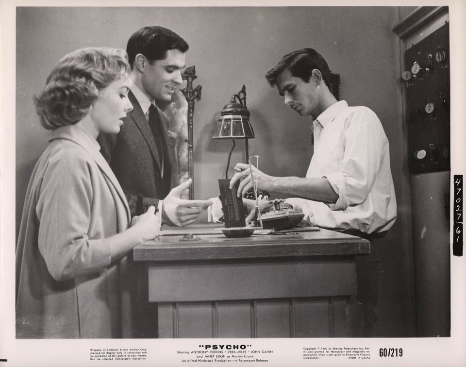 Psycho Original 1960 U.S. Silver Gelatin Single-Weight Photo