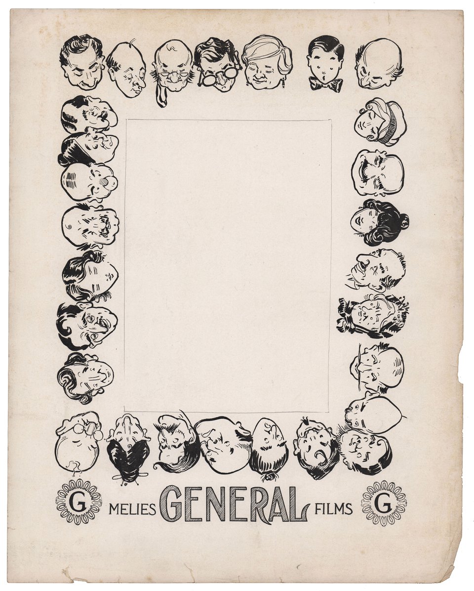 Melies General Films Original 1900s U.S. Ad Slick