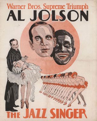 The Jazz Singer Original 1927 U.S. Movie Herald Alternate Image