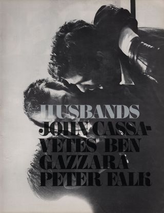 Husbands Original 1970 U.S. Movie Program Alternate Image