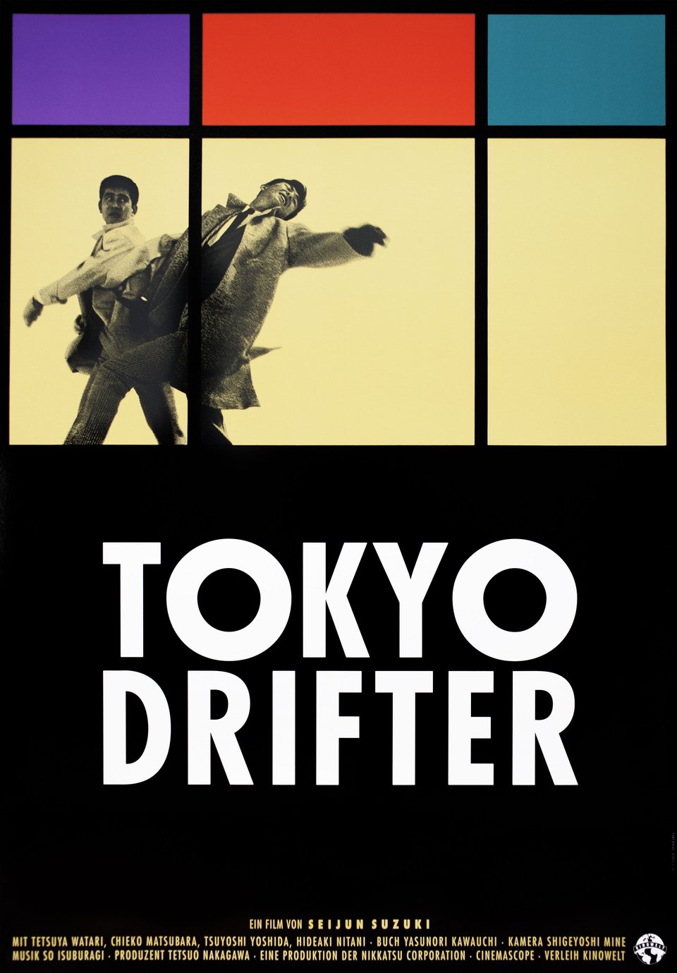 Tokyo Drifter Original 1988 German A1 Movie Poster