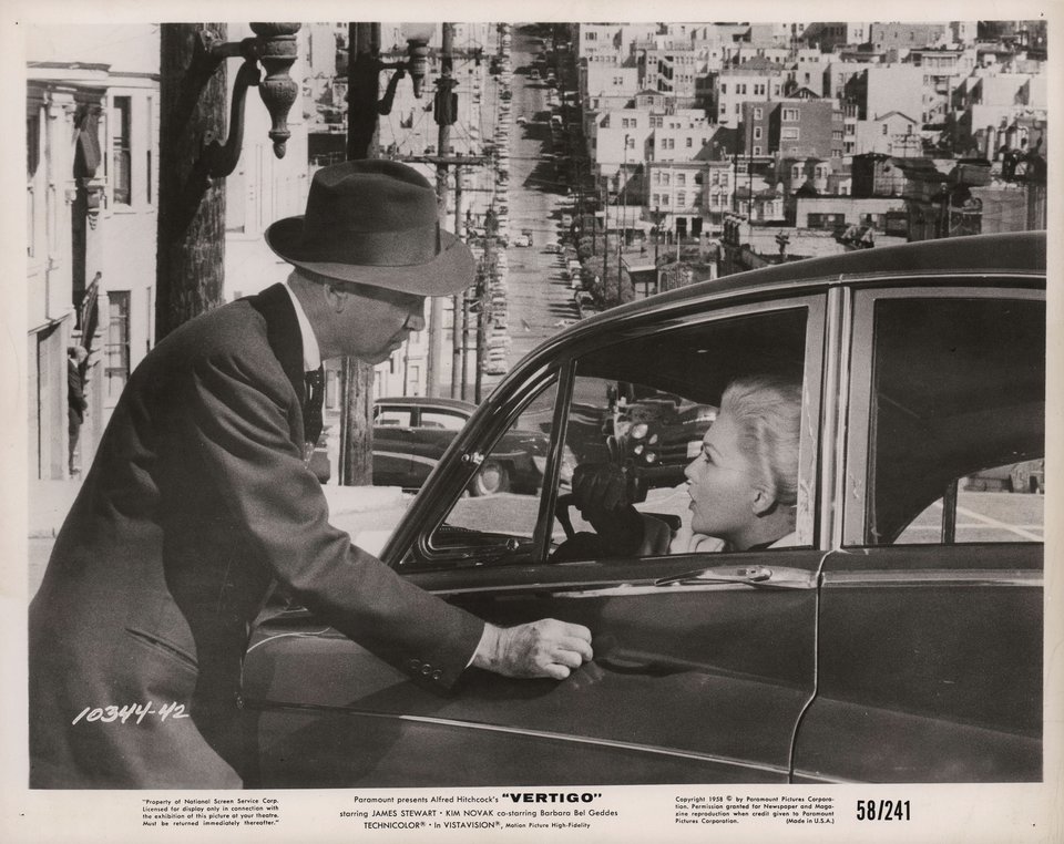 Vertigo Original 1958 U.S. Silver Gelatin Single-Weight Photo