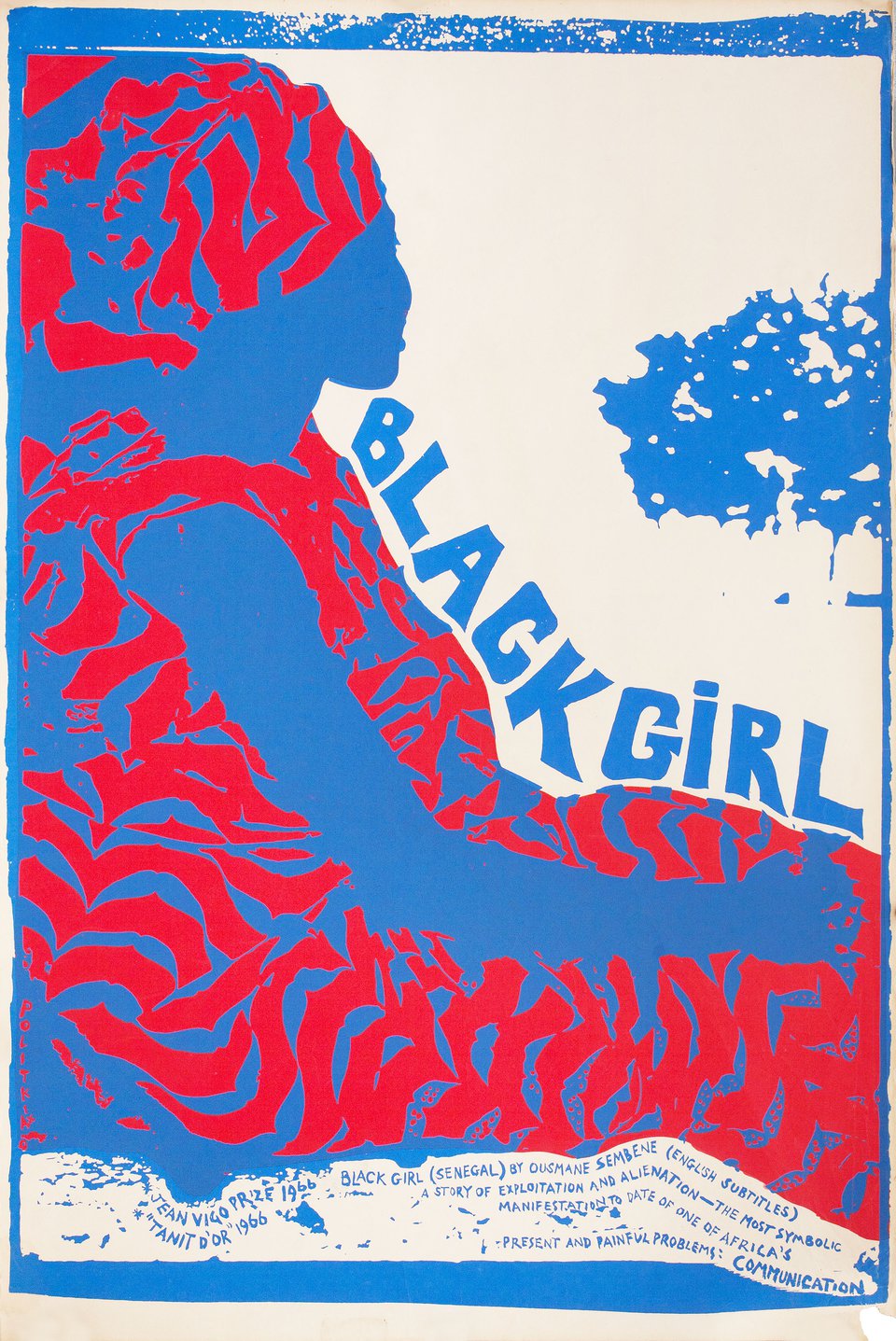 Black Girl Original 1973 British Double Crown Movie Poster