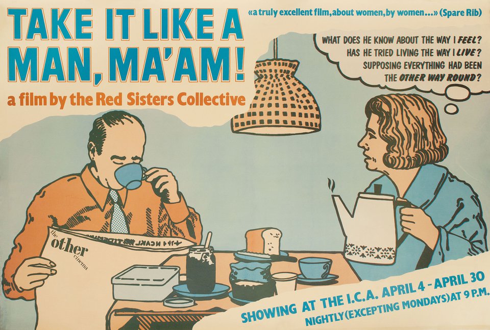 Take It Like a Man, Ma'am! Original 1975 British Double Crown Movie Poster