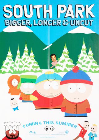 South Park: Bigger, Longer & Uncut Original 1999 Japanese B3 Movie Poster Alternate Image
