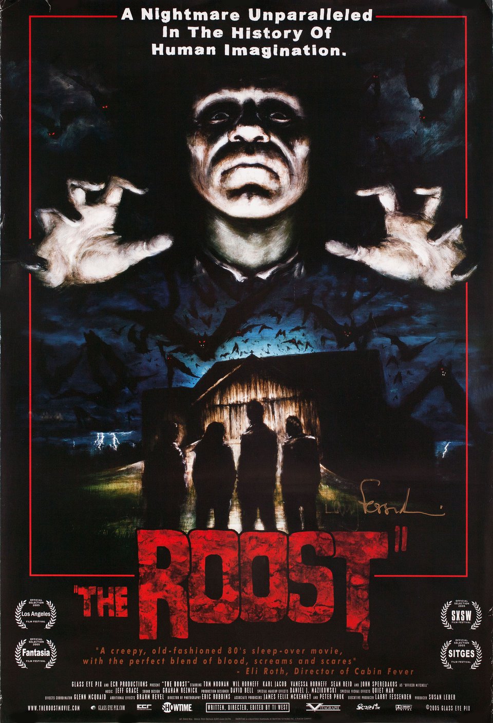 The Roost 2005 U.S. One Sheet Poster Signed - Posteritati Movie Poster  Gallery
