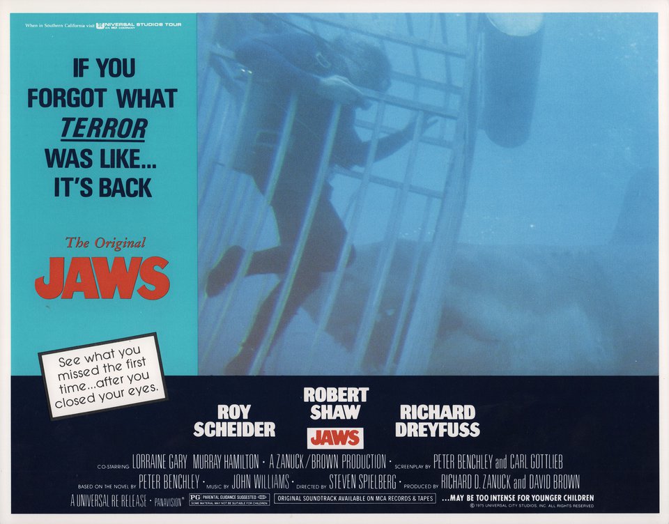 Jaws R1979 U.S. Scene Card