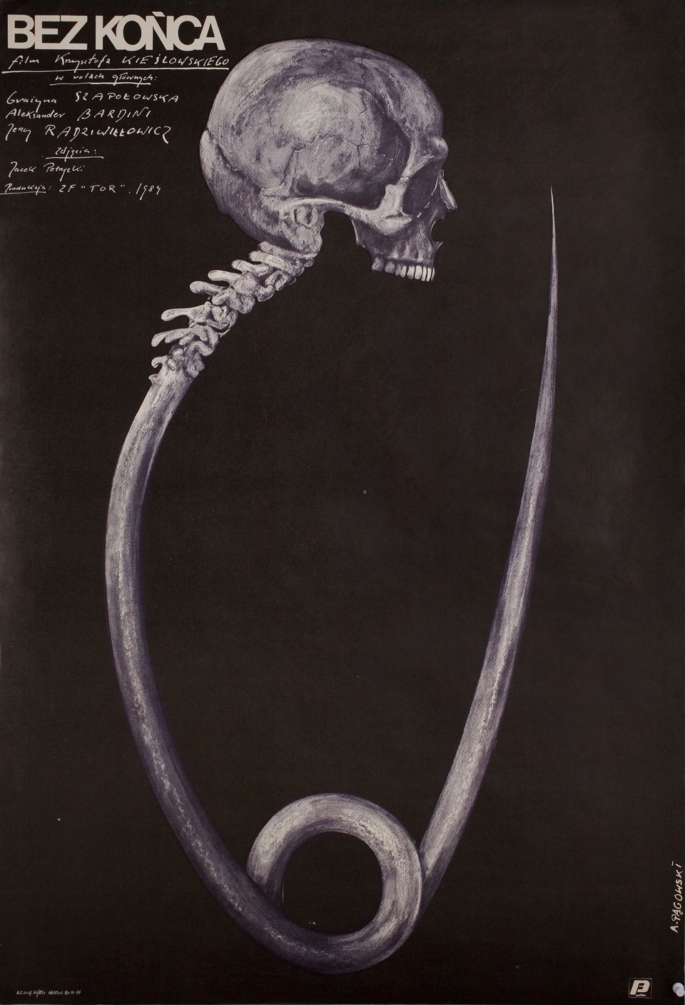 No End 1985 Polish B1 Poster