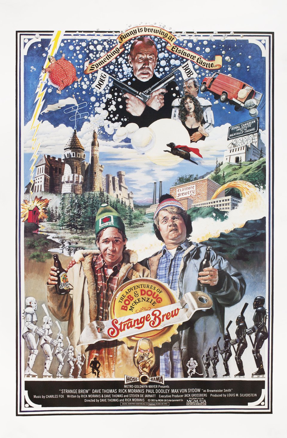 Strange Brew Original 1983 U.S. One Sheet Movie Poster