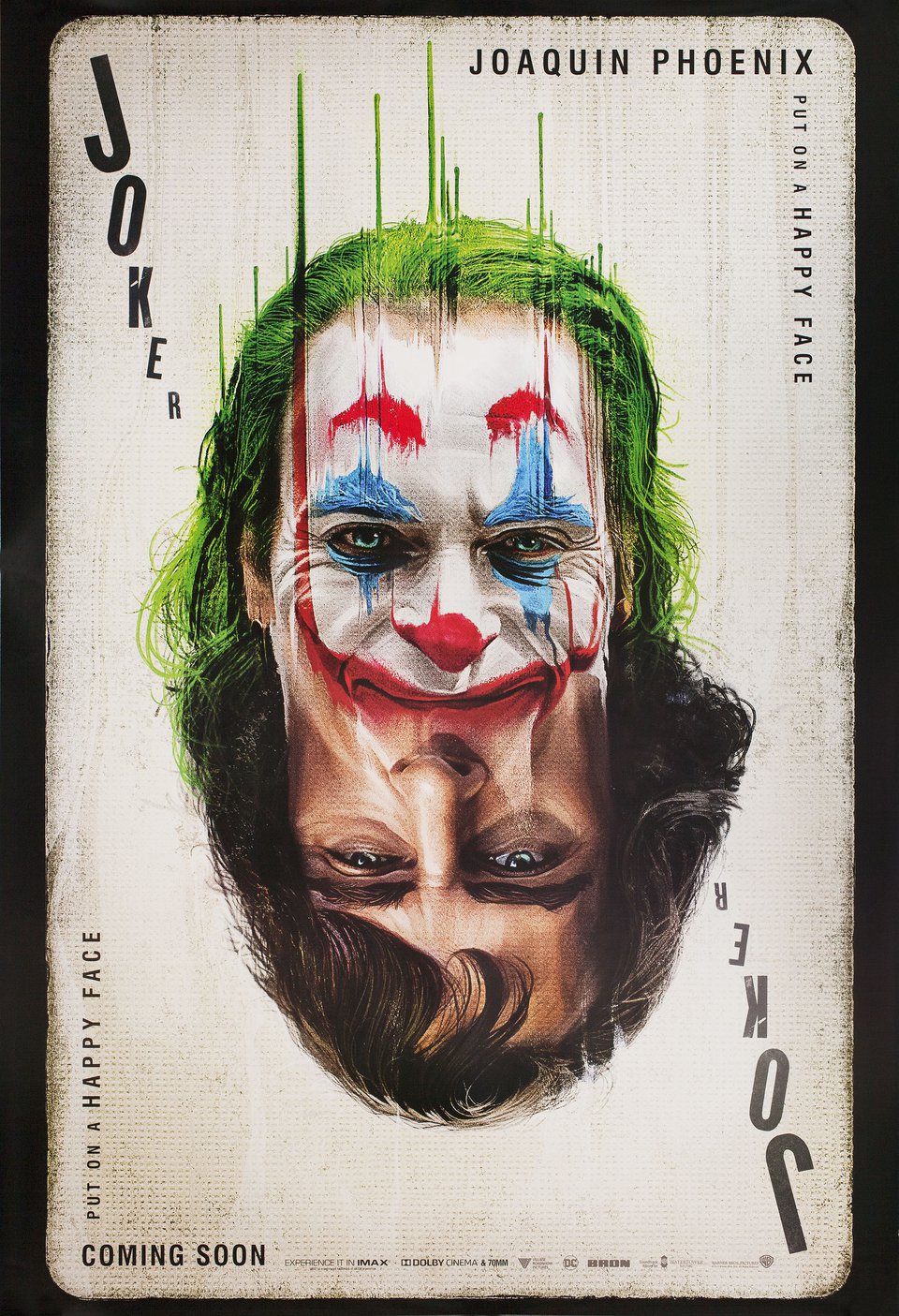Joker Original 2019 U.S. One Sheet Movie Poster