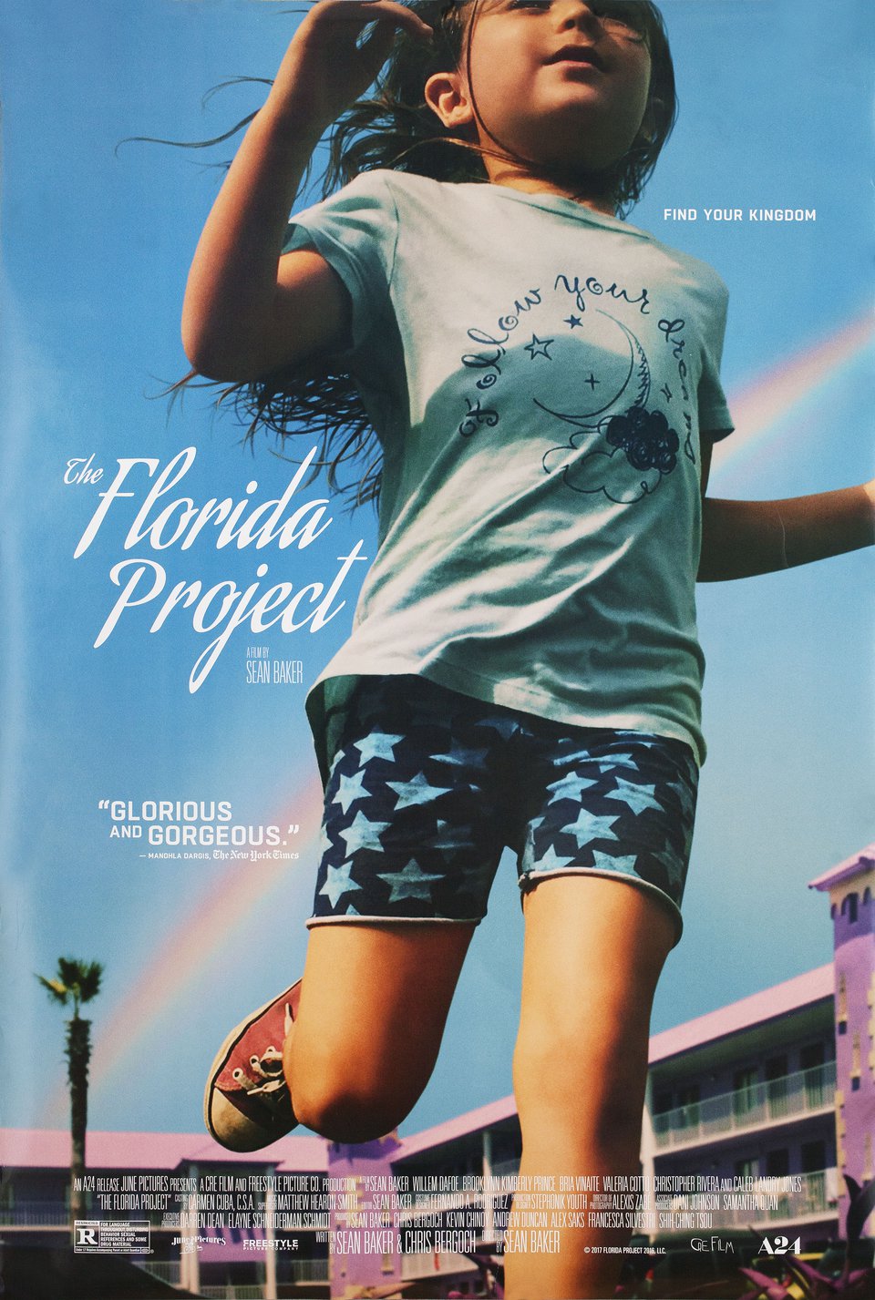 The Florida Project Original 2017 U.S. One Sheet Movie Poster